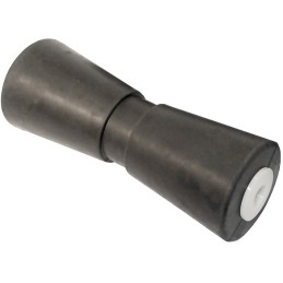 Keel roller for the keel, strong rubber trailer 190 mm