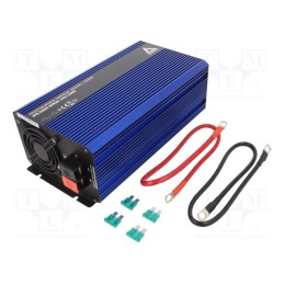 1 pcs x AZO DIGITAL - IPS-2000S 12V/230V - Converter: DC/AC, 1kW, Uout: 230VAC, 11÷15VDC, Out: mains 230V, 92%
