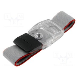 1 pcs x ELME - ONE TOUCH BAND/4 - Wristband, ESD, 20mm, press stud male 4mm