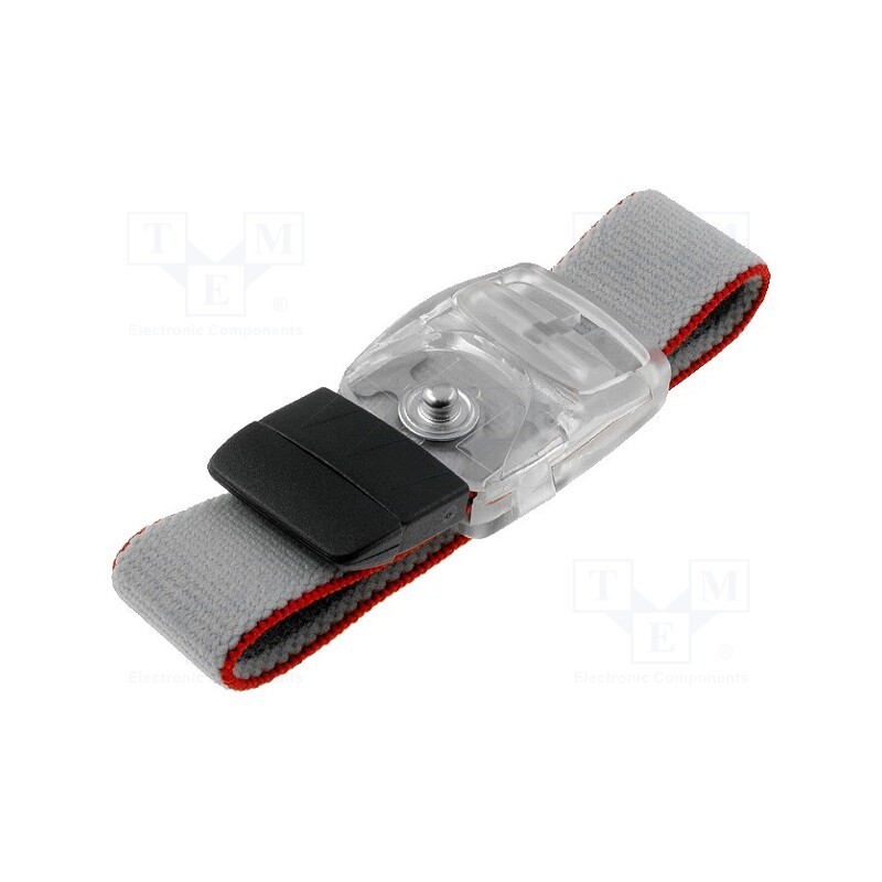 1 pcs x ELME - ONE TOUCH BAND/4 - Wristband, ESD, 20mm, press stud male 4mm