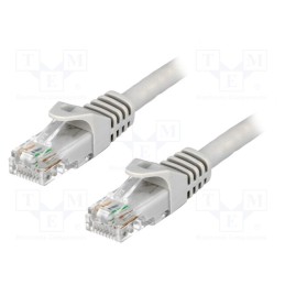 1 pcs x LOGILINK - CP2092U - Patch cord, U/UTP, 6, stranded, CCA, PVC, grey, 10m