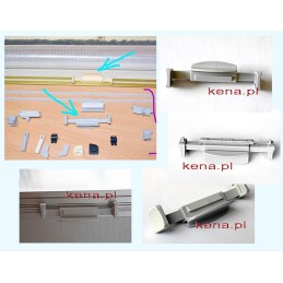 Seitz handle closing mechanism for window blinds