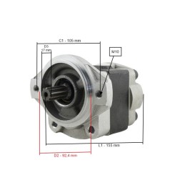 Hydraulic pump toyota 8