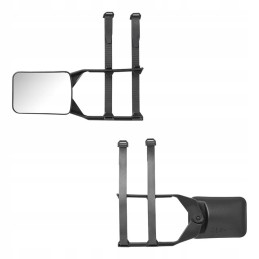 Additional mirror for towing a 4x4 SUV caravan
