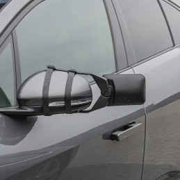 Additional mirror for towing a 4x4 SUV caravan