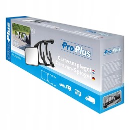 Additional mirror for towing a 4x4 SUV caravan