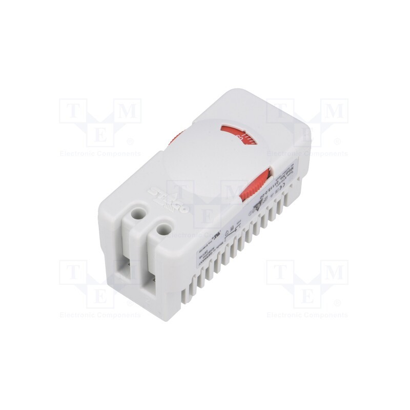 1 pcs x STEGO - 01115.0-00 - Sensor: thermostat, NC, 10A, 250VAC, screw terminals, IP20