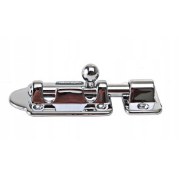 Door latch lock yacht lock bolt chrome-plated brass 73mm