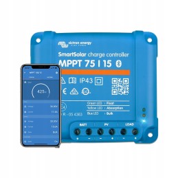 Smart 75v 15a bluetooth charging controller