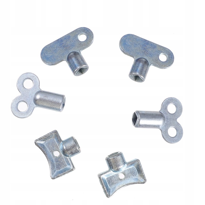 Key for bleeding the radiator