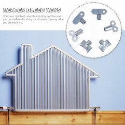 Key for bleeding the radiator
