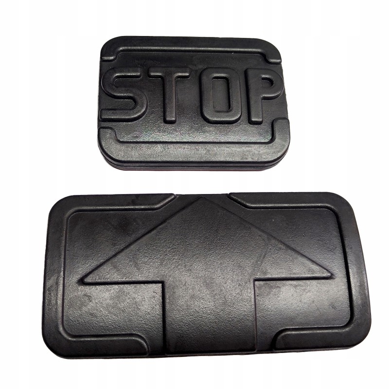 Cover for the driving and stop pedal, Linde forklift set, set of covers