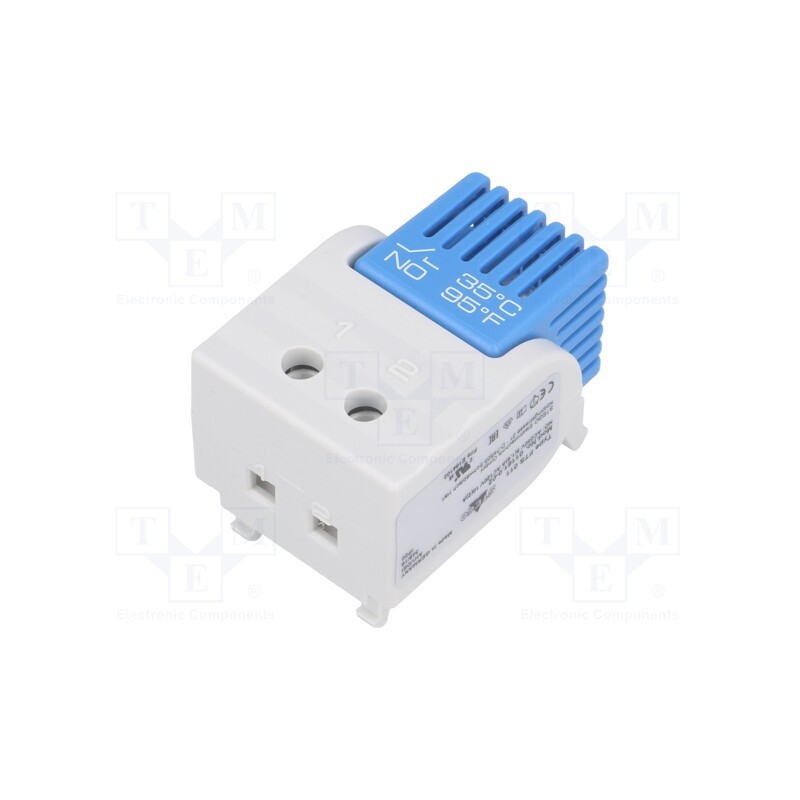 1 pcs x STEGO - 01161.0-02 - Sensor: thermostat, NO, Topen: 25°C, Tclos: 35°C, 5A, 250VAC, ±7°C