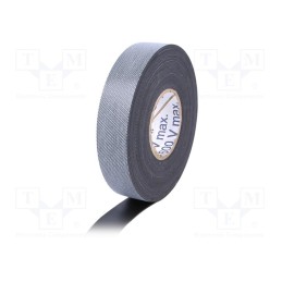 1 rol x 3M - TEMFLEX 2155 19X6.7 CZARNA - Tape: self-amalgamating, black, 19mm, L: 6.7m, Thk: 0.76mm, max.80°C