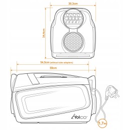 Yolco tc290 portable air conditioner