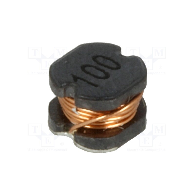 10 pcs x FERROCORE - DLG-0403-100 - Inductor: wire, SMD, 0403, 10uH, 1.04A, 0.18Ω
