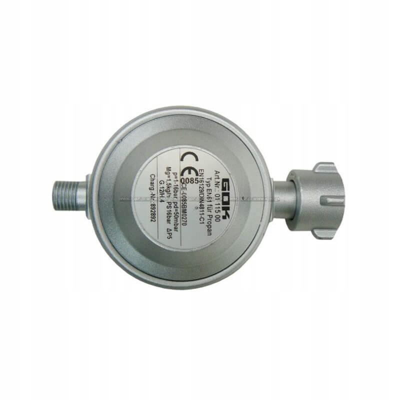 Gas reducer for camper 1 5 kg h 50mb klf 1 4 lh