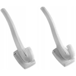 Universal hanger, gray froli hook, 2 pcs