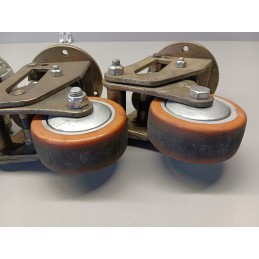 Swivel castors for electric pallet truck 1 5t
