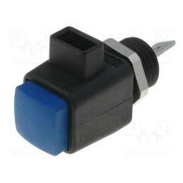 1 pcs x SCHu00dcTZINGER - ESD 798 / BL - Laboratory clamp, blue, 300VDC, 16A, screw, nickel, polyamide