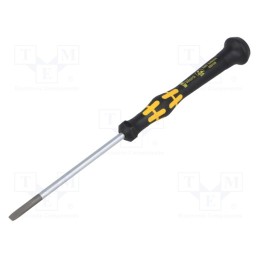 1 pcs x WERA - 5030106001 - Screwdriver, slot, precision, 3,5x0,6mm, ESD, Blade length: 80mm