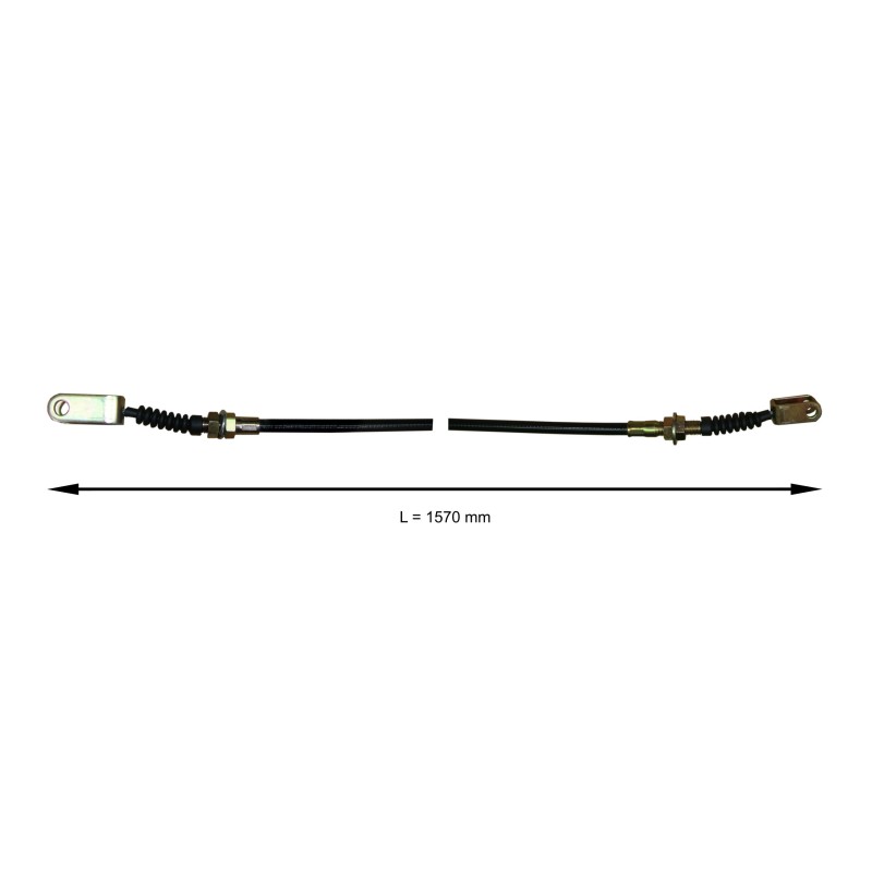 Brake cable right forklift Toyota 7 FG D