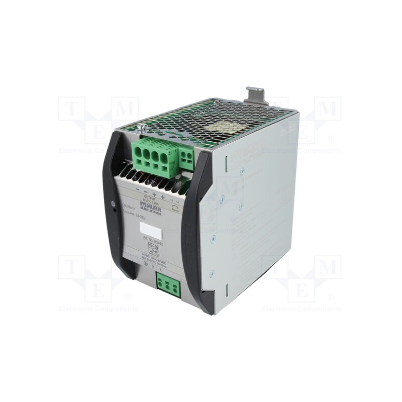 1 pcs x MURR ELEKTRONIK - 85442 - Power supply: switched-mode, modular, 480W, 24VDC, 23.6A, IP20