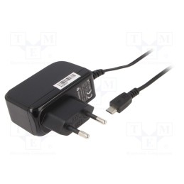 1 pcs x POS - POS05200A-MICRO - Power supply: switched-mode, plug, 5VDC, 2A, 10W, Plug: EU, 79.11%