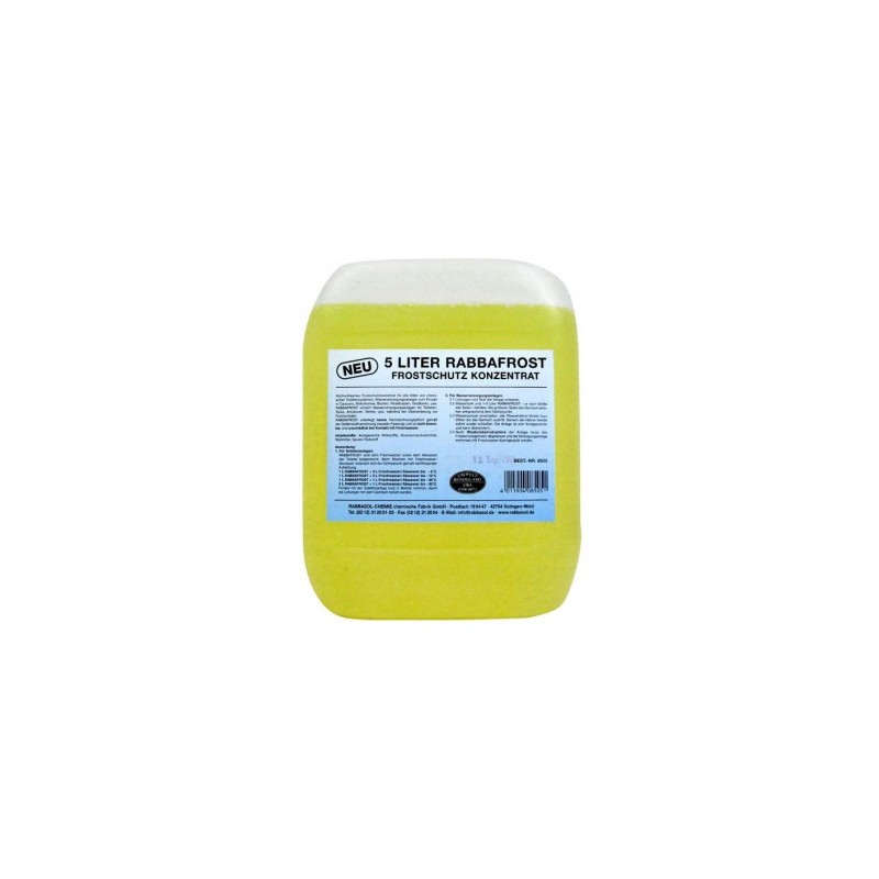 Rabbafrost water antifreeze 5l camper