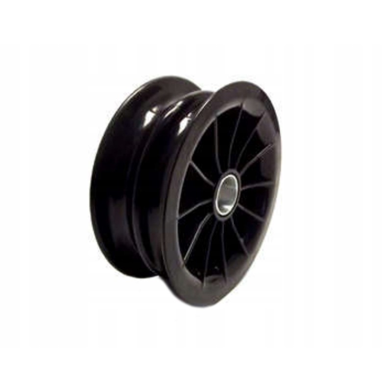 Double-row hydraulic cable guide roller