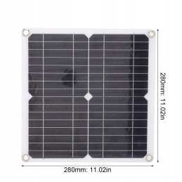Light and portable fan with solar panel