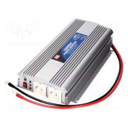 1 pcs x MEAN WELL - A302-1K7-F3 - Converter: DC/AC, 1500W, Uout: 230VAC, 21÷30VDC, Out: mains 230V