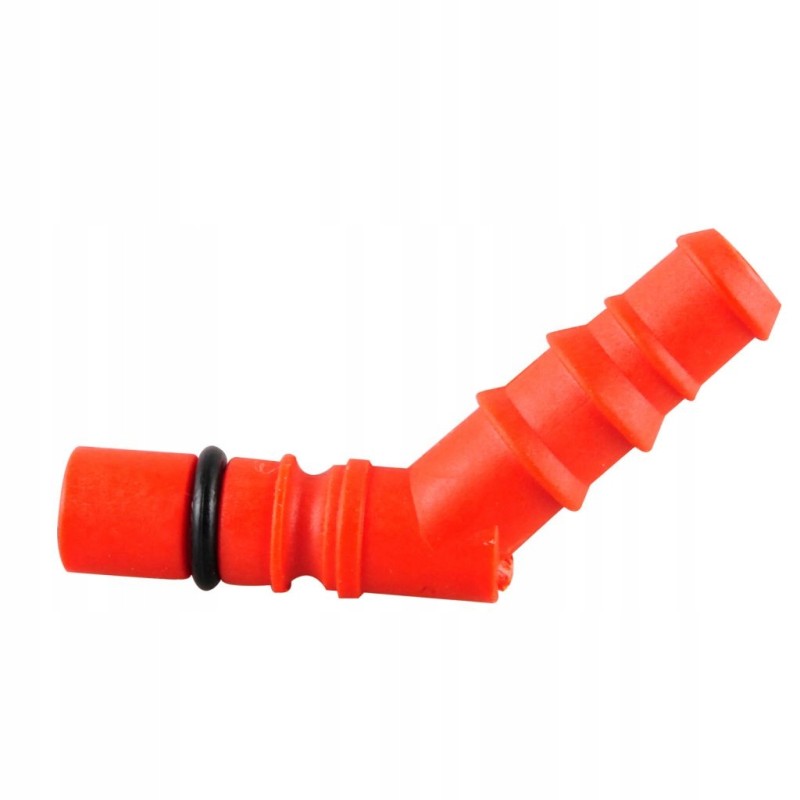 Faucet spout with tip 10-12mm, red