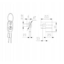 Lock for attaching Alko Steelpress ball hitches