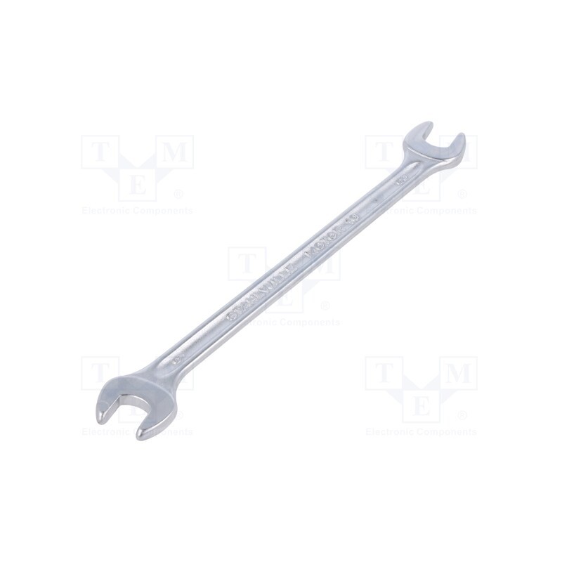1 pcs x STAHLWILLE - 40030809 - Wrench, spanner, 8mm,9mm, chromium plated steel, MOTOR, L: 140mm