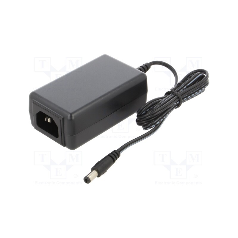 1 pcs x MEAN WELL - SGAS15A05-P1J - Power supply: switched-mode, 5VDC, 2.4A, Out: 5,5/2,1, 12W, desktop