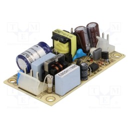 1 pcs x MEAN WELL - PS-05-15 - Power supply: switched-mode, open, 5.25W, 120÷370VDC, 85÷264VAC