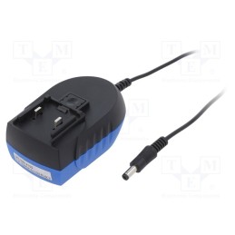 1 pcs x CINCON - TR30RDM120-11G03-BE-BK VI - Power supply: switched-mode, plug, 12VDC, 2.5A, 30W, Out: 5,5/2,1