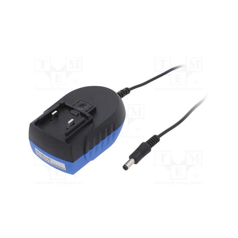 1 pcs x CINCON - TR30RDM120-11G03-BE-BK VI - Power supply: switched-mode, plug, 12VDC, 2.5A, 30W, Out: 5,5/2,1