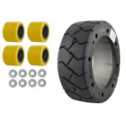 Set of wheels and rollers for electric trolley CBD20 L3 i