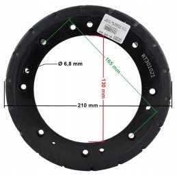 Set of wheels and rollers for electric trolley CBD20 L3 i