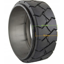 Set of wheels and rollers for electric trolley cbd15 jc1 i