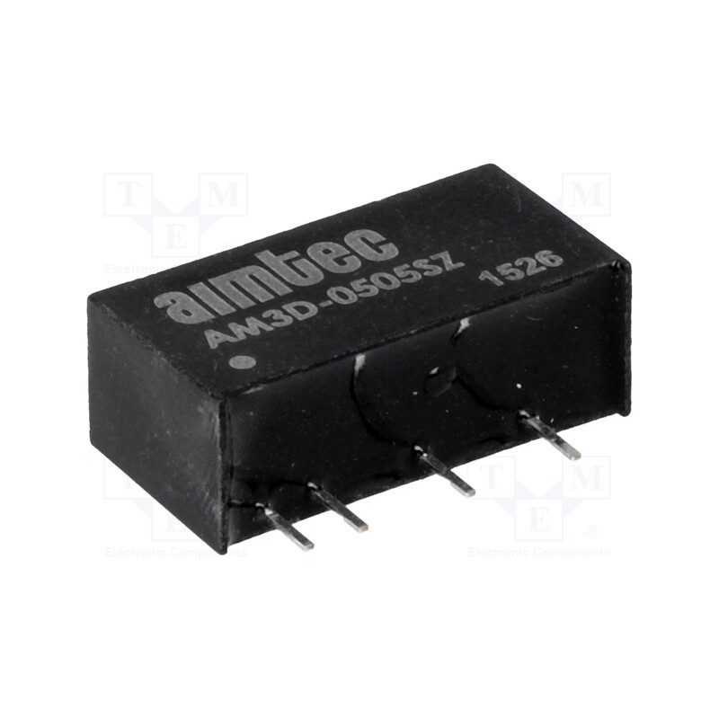 1 pcs x AIMTEC - AM3D-0505SZ - Converter: DC/DC, 3W, Uin: 4.5÷5.5V, Uout: 5VDC, Iout: 600mA, SIP7