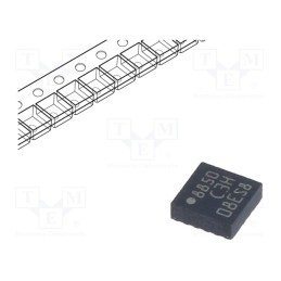 1 pcs x STMicroelectronics - LIS3DHTR - Sensor: acceleration, Range: ±16g, 1.71÷3.6VDC, -40÷85°C, LGA16