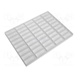 1 pcs x LICEFA - TE45-4 - Insert, A1-4/9BUNT,SK734, Kit: insert with 45 compartments