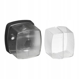 Front position lamp white 66x62mm proplus