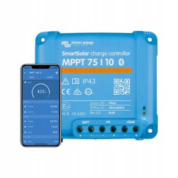 Smart 75v 10a bluetooth charging controller