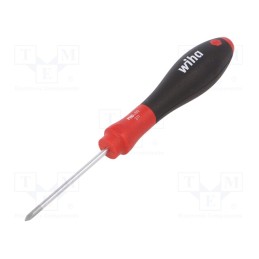 1 pcs x WIHA - 754 - Screwdriver, Phillips, PH0, SoftFinish®, Blade length: 60mm