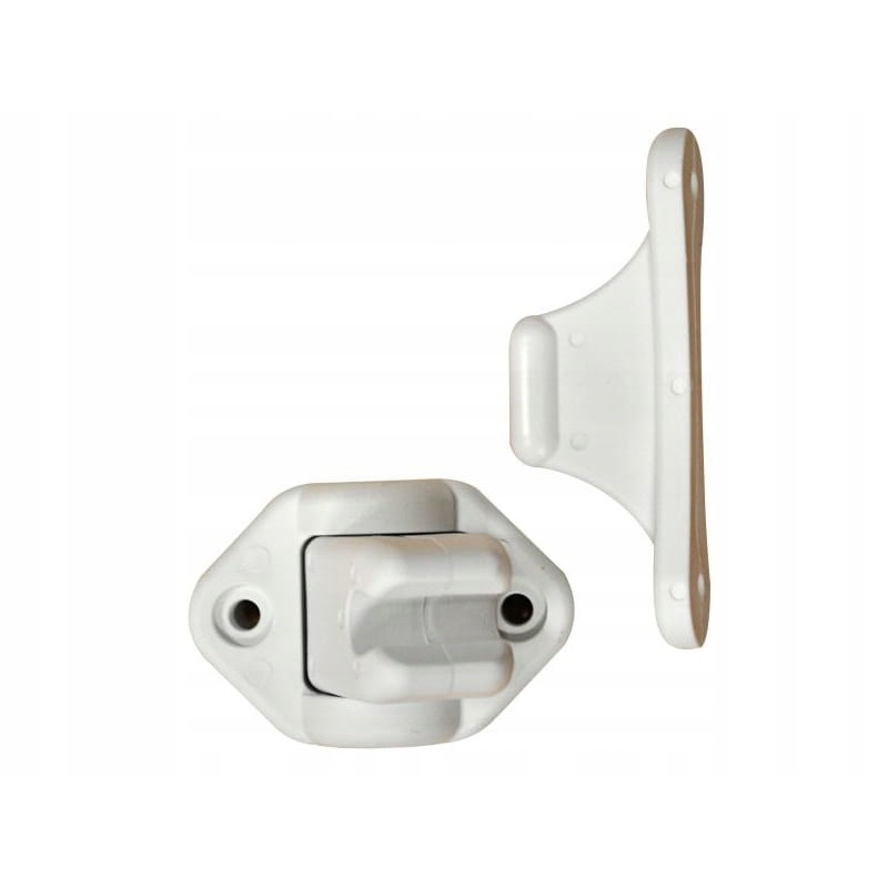 Camping door lock with 9mm movable base