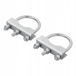 Clamp for the support wheel mounting bracket 2 pcs